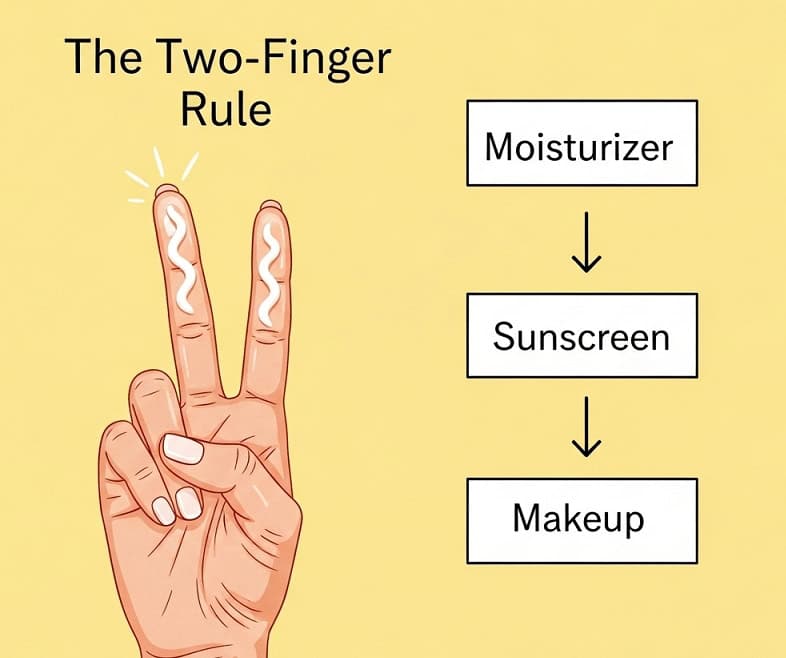 2 fingers rule
