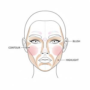 face chart diagram