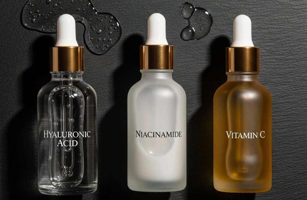serum bottles